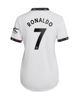 Manchester United Cristiano Ronaldo #7 Auswärtstrikot für Frauen 2022-23 Kurzarm